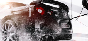 Mytí auta vodou